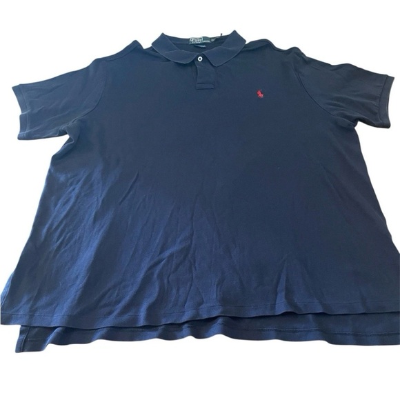 Polo Ralph Lauren Other - Polo by Ralph Lauren Navy Short-Sleeve Cotton Polo Shirt‎ Custom fit XXL